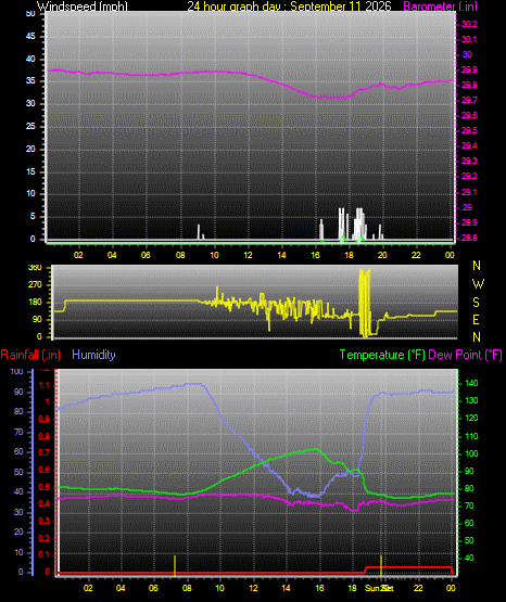 24 Hour Graph for Day 11