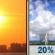 Today: Mostly Sunny then Slight Chance Showers And Thunderstorms