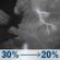 Tonight: A chance of showers and thunderstorms. Mostly cloudy, with a low around 68. South southeast wind 0 to 5 mph. Chance of precipitation is 30%. New rainfall amounts less than a tenth of an inch possible. Tonight: Chance Showers And Thunderstorms