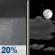 Tonight: A slight chance of rain showers before 7pm. Partly cloudy, with a low around 76. Heat index values as high as 101. South southeast wind 5 to 10 mph. Chance of precipitation is 20%. Tonight: Slight Chance Rain Showers then Partly Cloudy