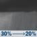 Tonight: A chance of rain showers. Mostly cloudy, with a low around 57. South southeast wind 0 to 5 mph. Chance of precipitation is 30%. New rainfall amounts less than a tenth of an inch possible. Tonight: Chance Rain Showers
